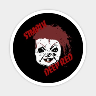 Simply Deep Red Magnet